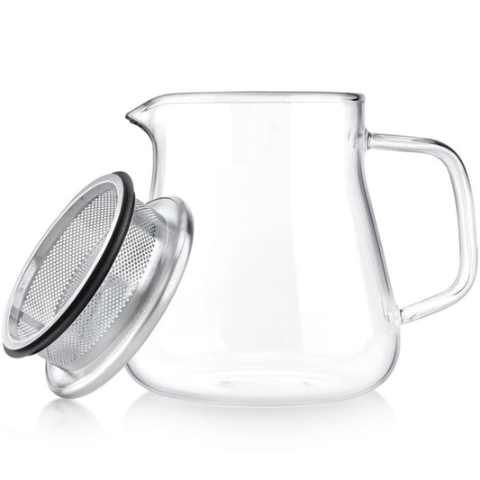 Tea Pot, Glass. Ceylon One-Touch Glass Tea Maker