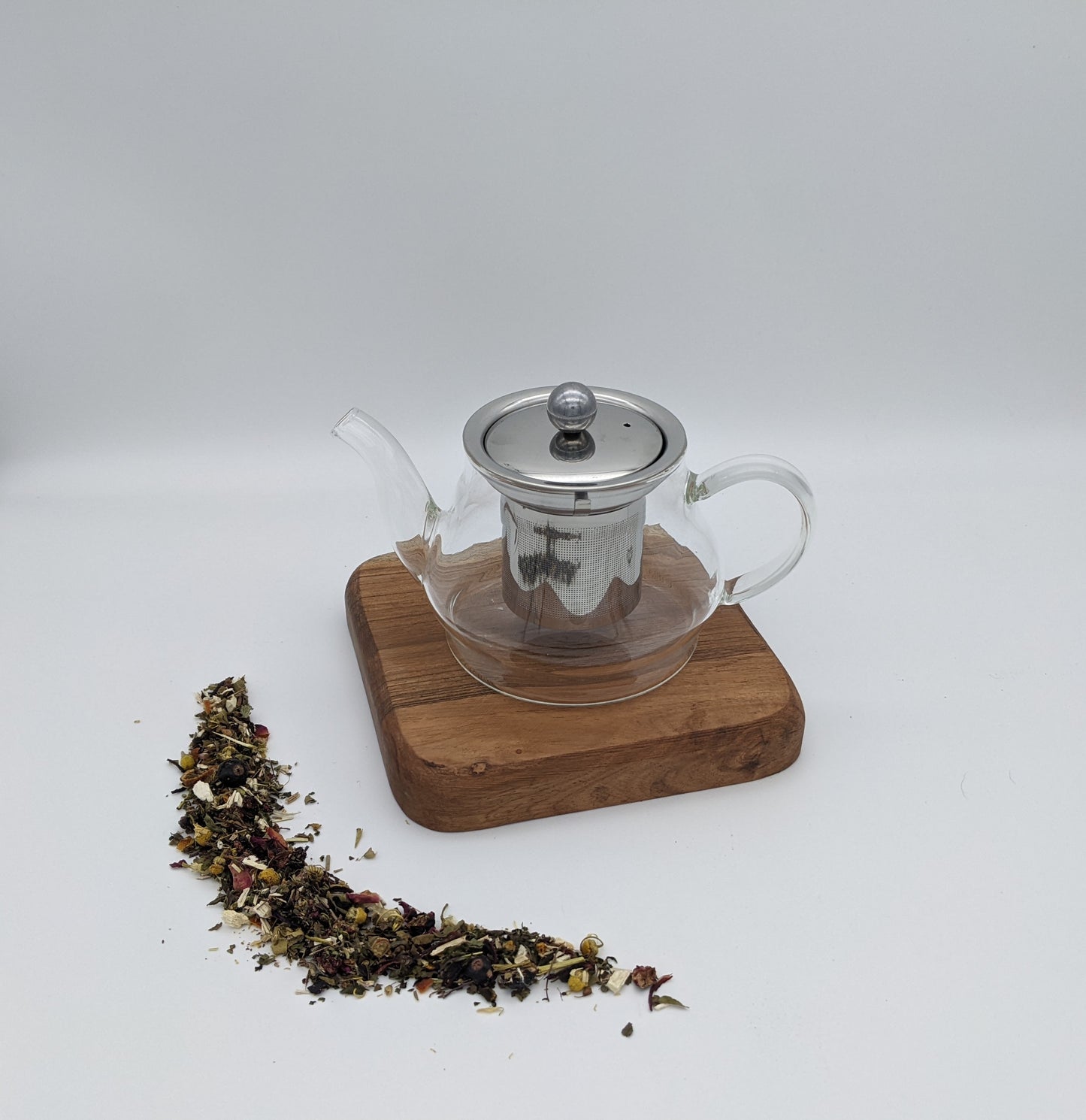 Tea Pot, Glass. Acopa Azalea Teapot - 12 oz