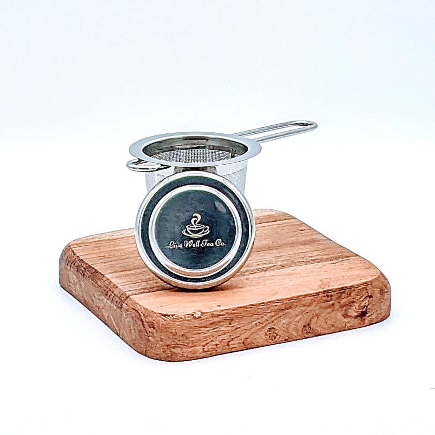 Tea Infuser Basket, Stainless Steel with Handle and Cap
