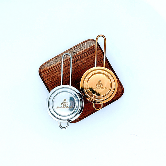 Tea Infuser Basket, Stainless Steel with Handle and Cap