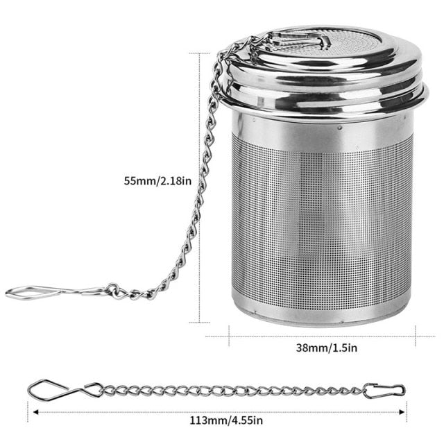 Tea Infuser Basket, Premium. Stainless Steel