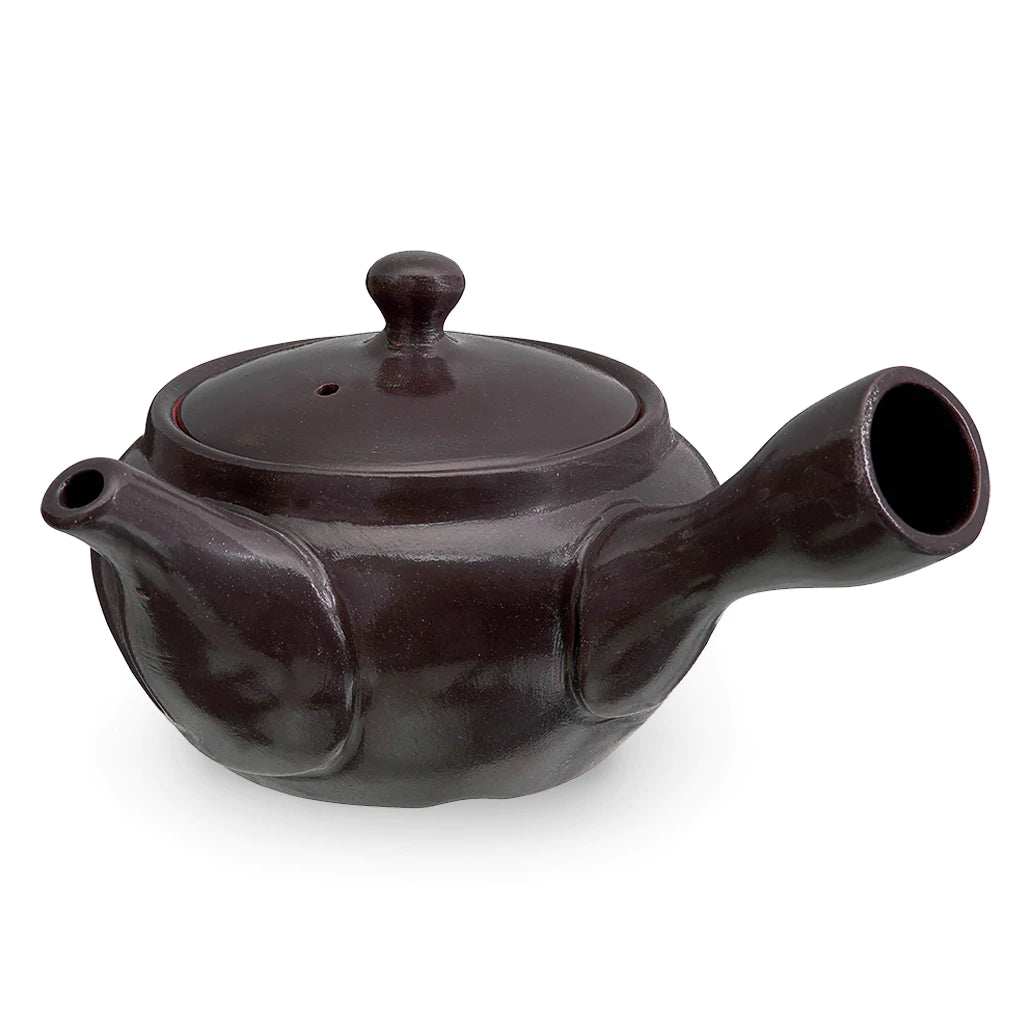 Tea Pot, Clay. Tokoname Japanese Kyusu – livewellteaco