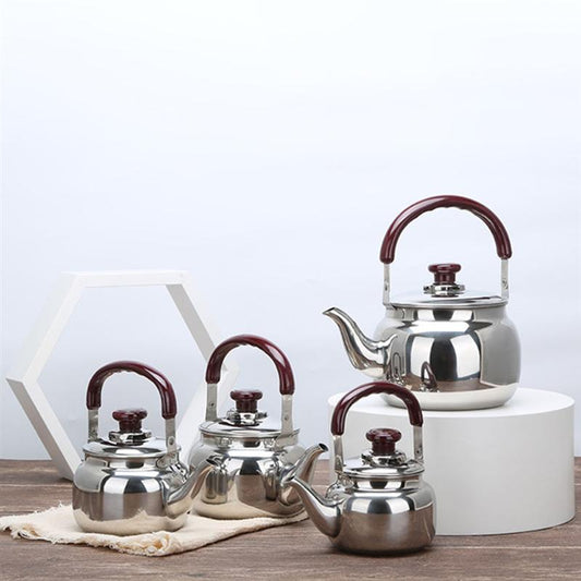 Tea Pot, Stainless Steel. 0.5L/0.75L/1L